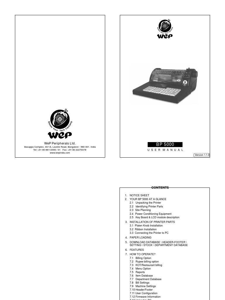 BP 5000 User Manual | PDF | Power Supply | Electrical Connector