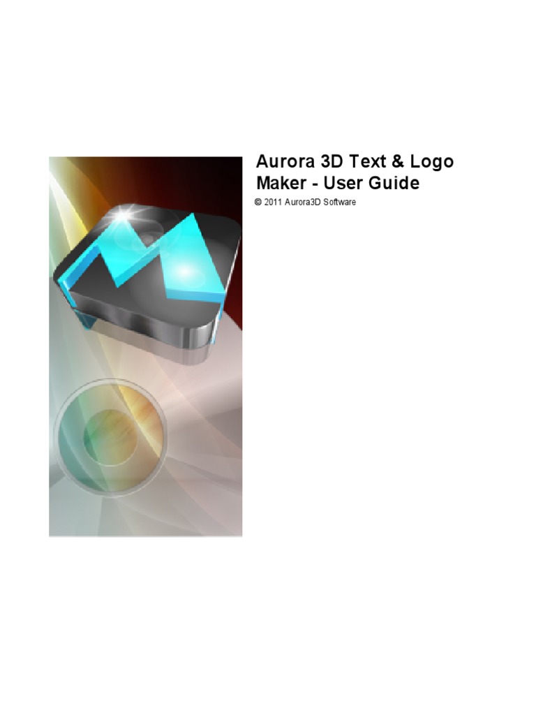 aurora 3d text & logo maker crack   serial key