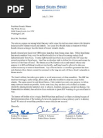 Senators Graham, Schumer, and Cardin on Israel Cease-Fire