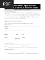 Download COMMON APP Cravath 6 Week by SLJ Summer SN2348992 doc pdf