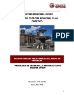 Plan de Trabajo-Programa de Turismo Cusco 19 6 12
