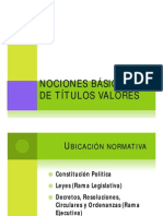 Nociones Basicas Titulos Valores