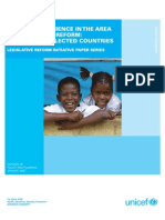 UNICEF’s Experience in the Area of Legislative Reform--A Review of Selected Countries