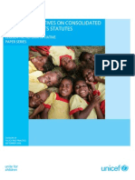 Global Perspectives On Consolidated Children’s Rights Statutes