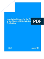 Legislative Reform for the Protection of the Rights of Child Victims of Trafficking