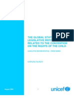 The Global Status of Legislative Reform Related to the Convention on the Rights of the Child _2004