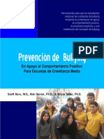 Prevención Bullying Educación Media