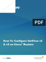 Configure Netflow On Cisco Routers