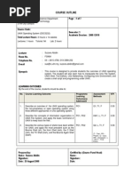 Course Outline DDC3232