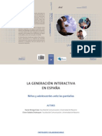 Índice. LA GENERACIÓN INTERACTIVA EN ESPAÑA