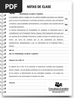 Nota de Clase 52. Propiedad Planta y Equipo
