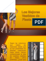 Los Mejores Vestidos de Fiesta 2012