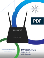 MV600 Seri Es: EV-DO Rev. B Wi - Fi Gateway