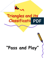 Triangles and Its Classifications