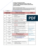 UTM Academic Calender 20132014 Mix