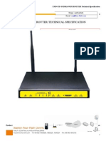 f3534 Td-scdma Wifi Router Specification