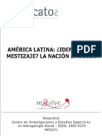 América latina: ¿Identidad o mestizaje? La nación en juego. Christian Gros.pdf