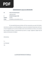 Memo Llamada Atencion  Economias  Bancario