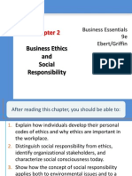 Business Ethics and Social Responsibility: Business Essentials 9e Ebert/Griffin