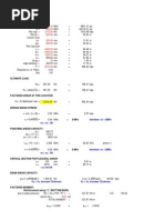 Pc-1 (Single Pile) : Therefore: VC 5mpa Vu VC, Ok