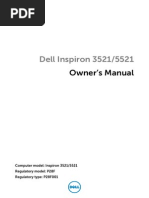 Inspiron 15 3521 Owner's Manual en Us