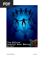 Joomla User Manual