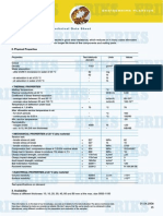 Nylatron 703 XL - Technical Data Sheet: Properties Test Methods Units Values Iso/Iec