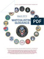 2013 Watchlist Guidance