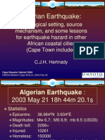 Algerian Earthquake