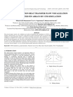 Natural Convection Heat Transfer Flow Visualization