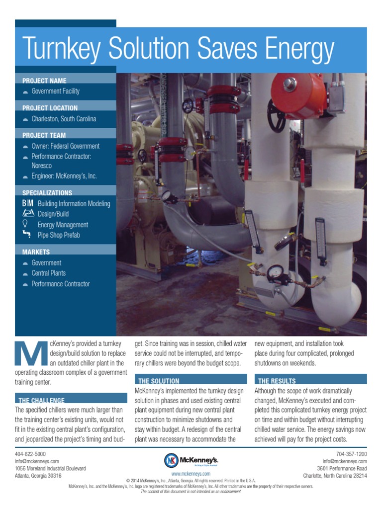 Turnkey Design-Build Solution Saves Energy | PDF | Industries | Business