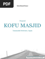 Download Kofu Masjid Proposal by KOFU MASJID SN234936748 doc pdf