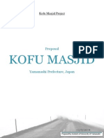 Kofu Masjid Proposal