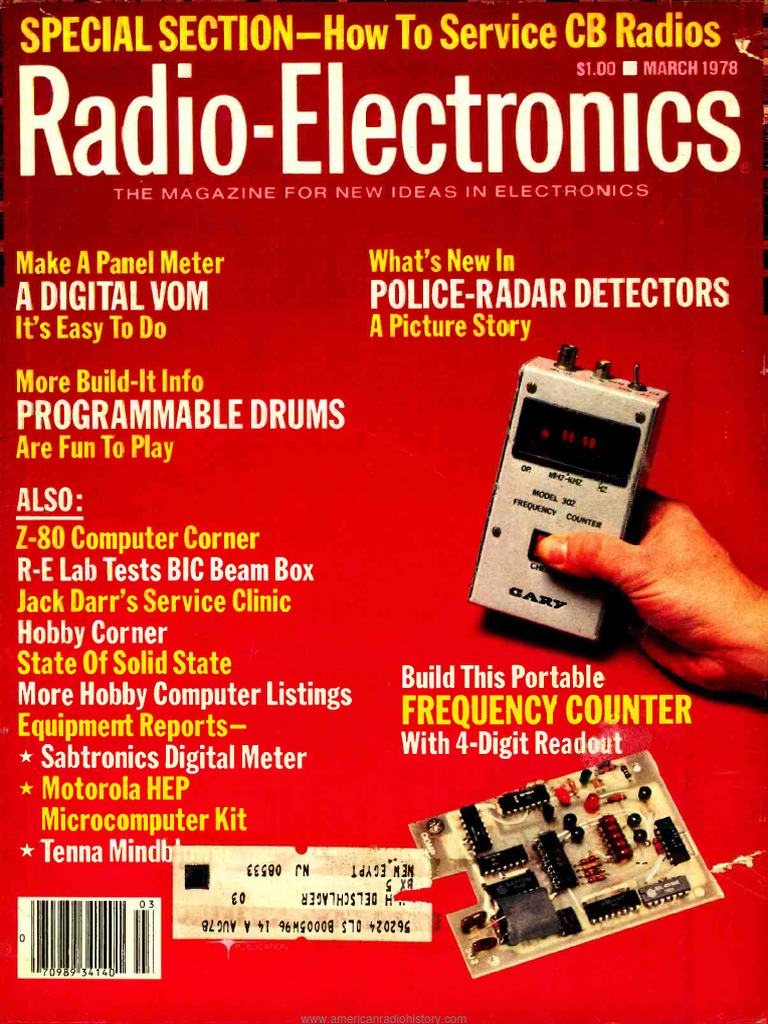 Re - 1978-03 | PDF | Microphone | Electronic Circuits