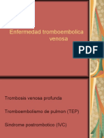 Enfermedad tromboembolica venosa