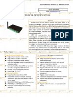 f2164 Gprs Ip Modem Technical Specification