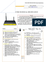 f3134 Gprs Wifi Router Specification