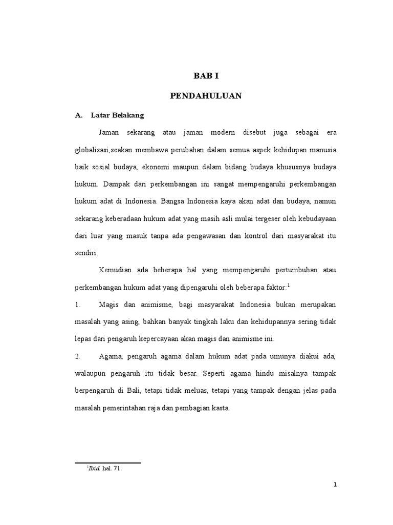 Antropologi Warga Baduy Dalam