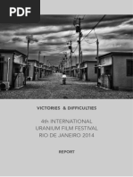 Download Victories  Difficulties - Rio de Janeiro Uranium Film Festival Report 2014 by Uranium Film Festival SN234951587 doc pdf