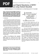 Modeling and Digital Simulation of DPFC System Using Matlab Simulink