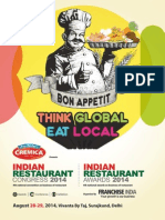 Indian Restaurant Brochure 2014