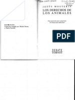 Mosterín, J., Los Derechos de Los Animales