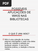 wickis na biblioteca