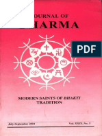 Journal of Dharma July - Sep. 2004 Vol. XXIX No. 3