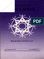 Journal of Dharma July - Sep. 2003 Vol. XXVIII No. 3