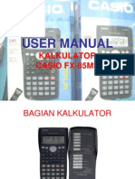User Manual Kalkulator Casio