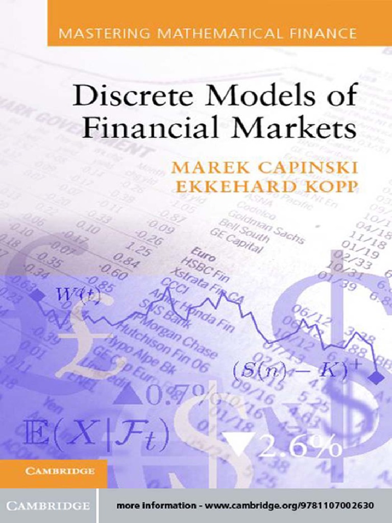 Discrete Models of Financial Markets | PDF | Option (Finance) | Covariance
