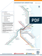 South East Queensland Train Network Map: Great State. Great Opportunity