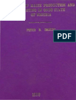 Economics of Maize Production and Marketing in Ondo State of Nigeria Peter b.i 1992