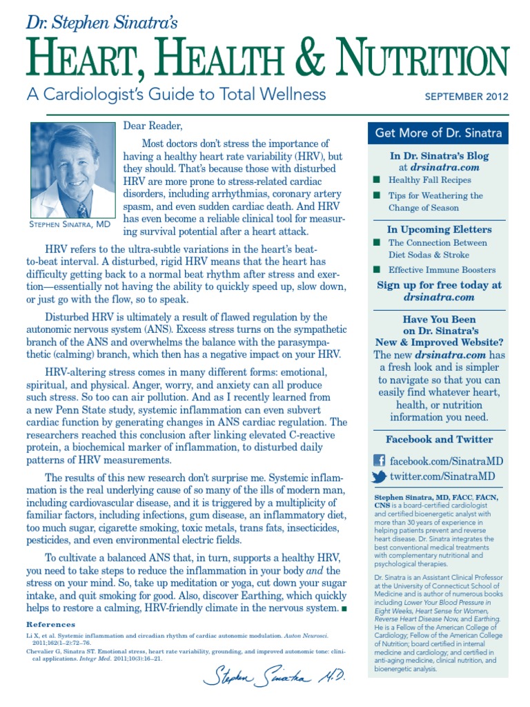 A Cardiologist's Guide To Total Wellness Get More of Dr. Sinatra PDF Sugar Substitute